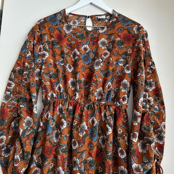 Hey Chaos Floral Midi Dress - Picture 4 of 5